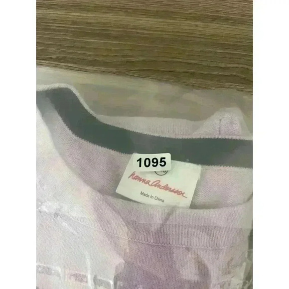 Hanna Andersson Purple Bow Sweater Youth Pullover Combed Cotton Size 140 (10) - Picture 13 of 13